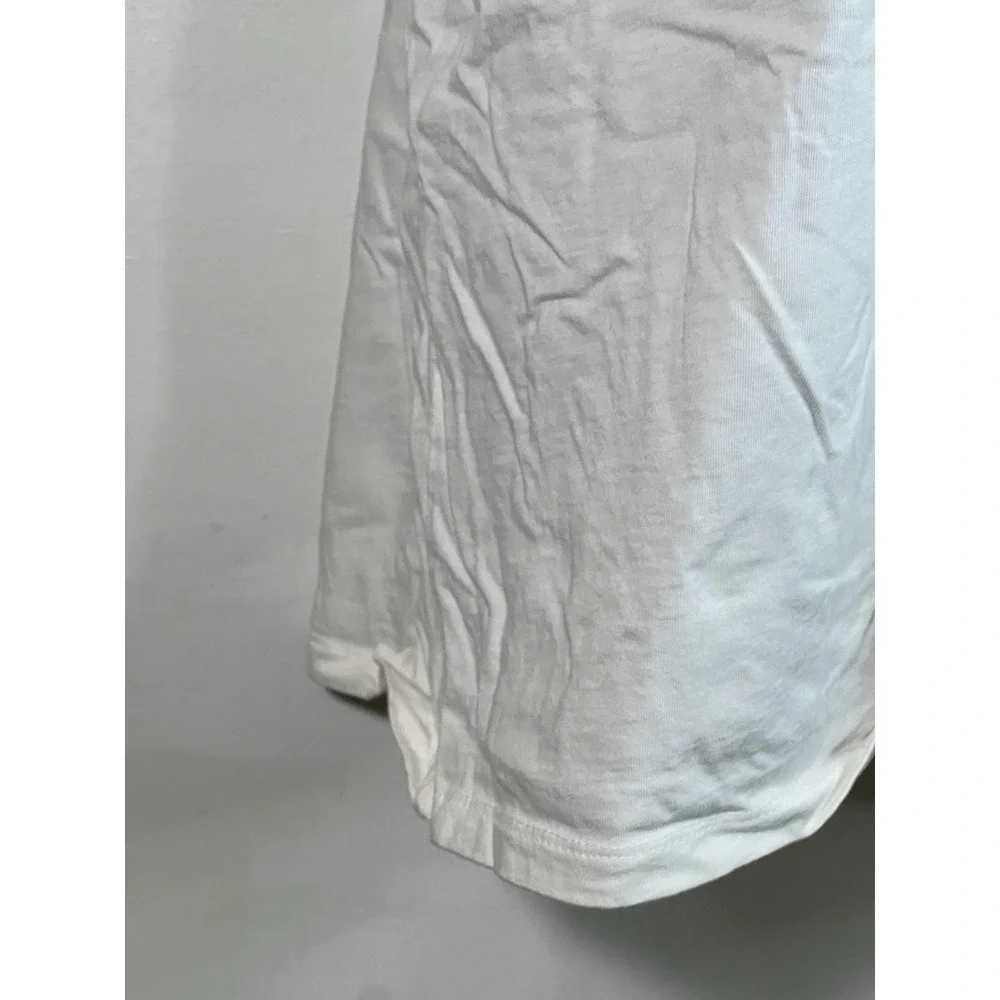 True Religion Men's XXL White Cotton Graphic Tee Buddha Gold Y2K